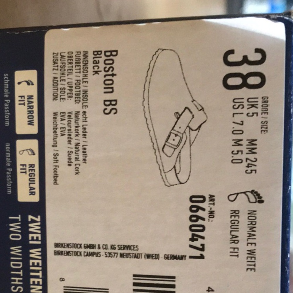 Birkenstock Boston Black Clogs